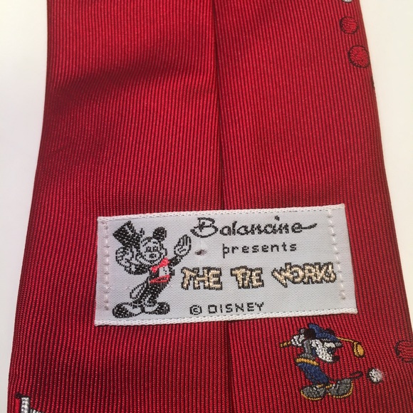 Disney Mickey Golf Tie by Balancine The Tie Works - Picture 2 of 5